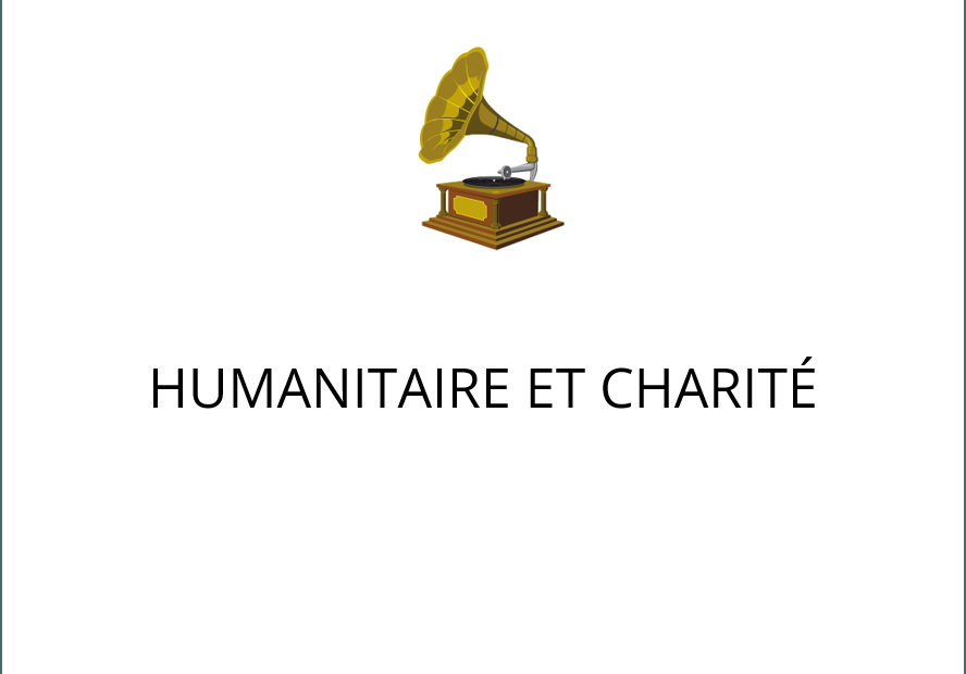 humanitaire et charité