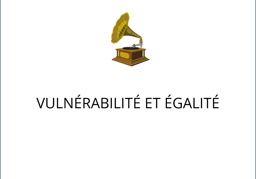 visuel podcast Vulnérabilité et égalité