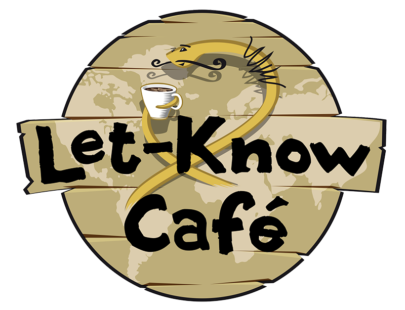 logo let know café