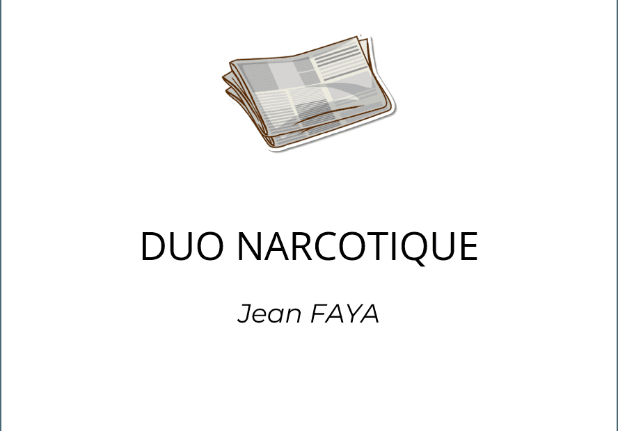 visuel Duo narcotique