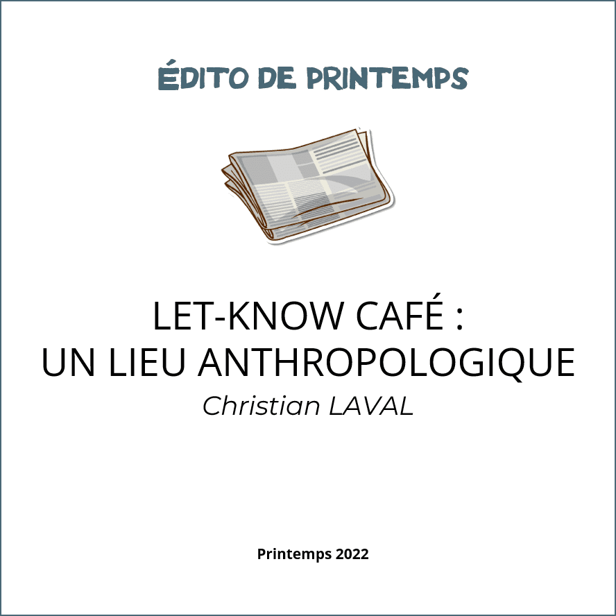 visuel Let-Know Café : un lieu anthropologique