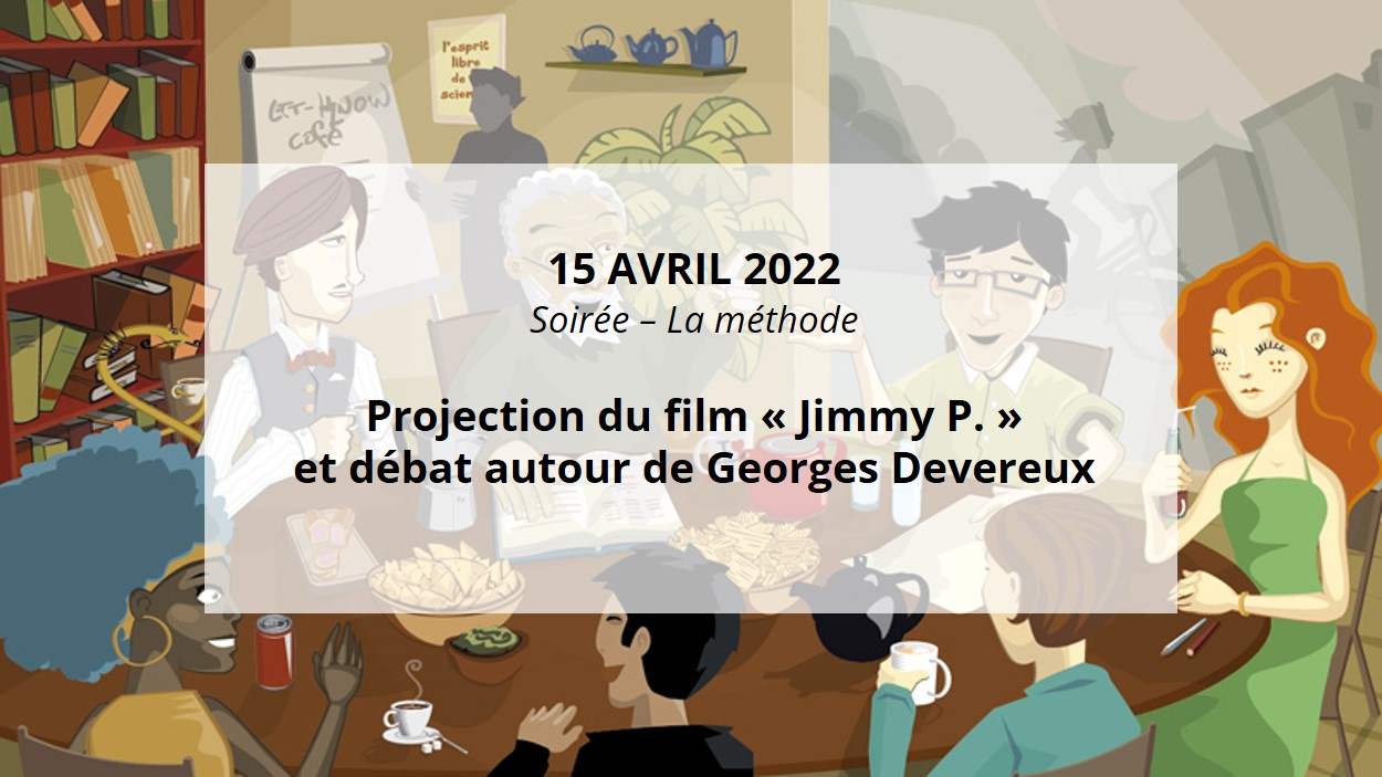 Projection du film « Jimmy P. » et débat autour de Georges Devereux visuel rencontre