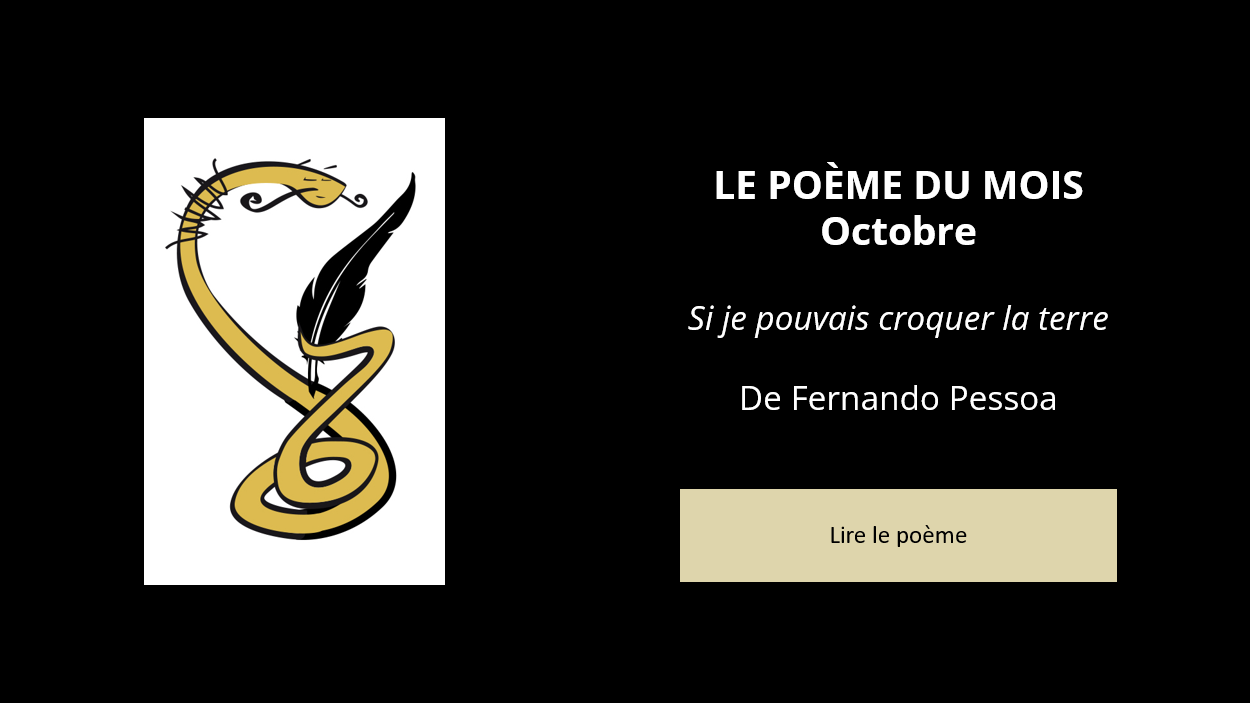 Poème octobre pessoa