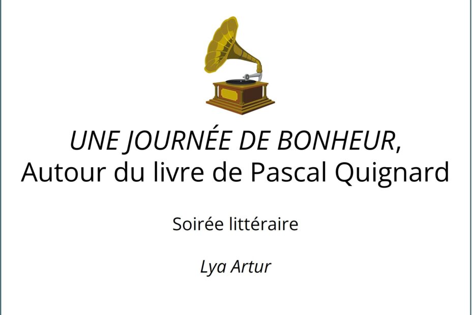 Une journée de bonheur