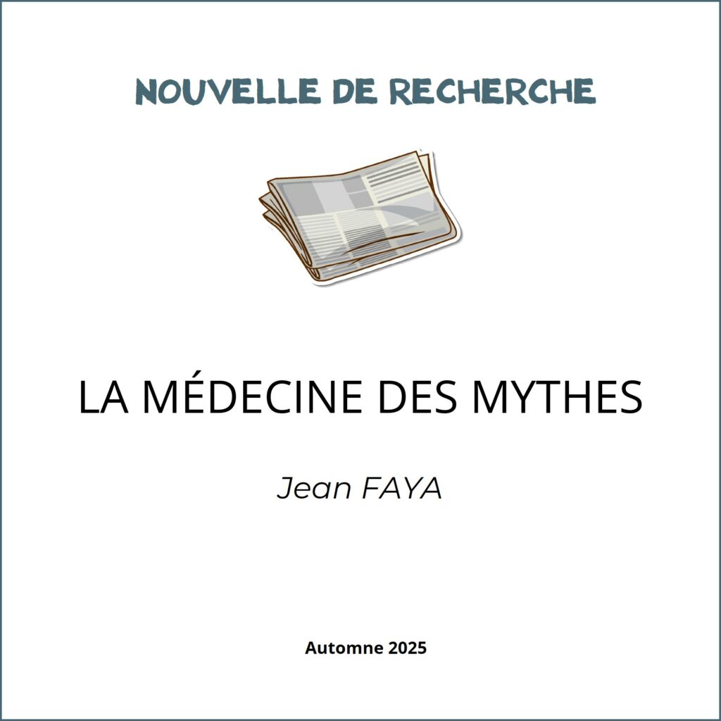 La médecine des mythes