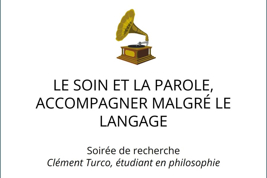 Soin et parole
